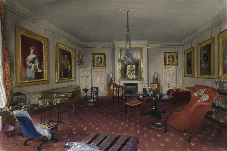 Frogmore House: the Duchess of Kent's Drawing-Room