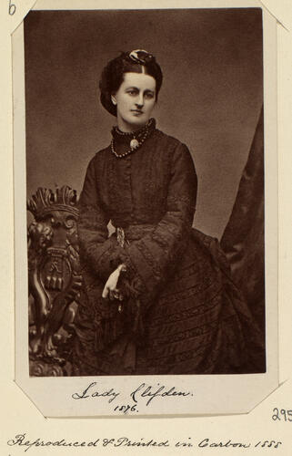 Eliza Horatia Frederica Agar-Ellis, Viscountess Clifden of Gowran (1833-96) Eliza Horatia Frederica Agar-Ellis, Viscountess Clifden of Gowran (1833-96)