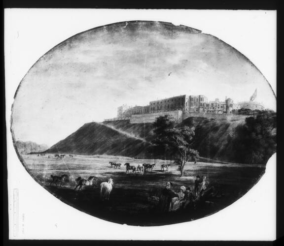 A north west view of Windsor Castle