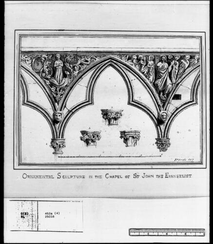 Westminster Abbey: Ornamental Sculpture in the Chapel of St John the Evangelist