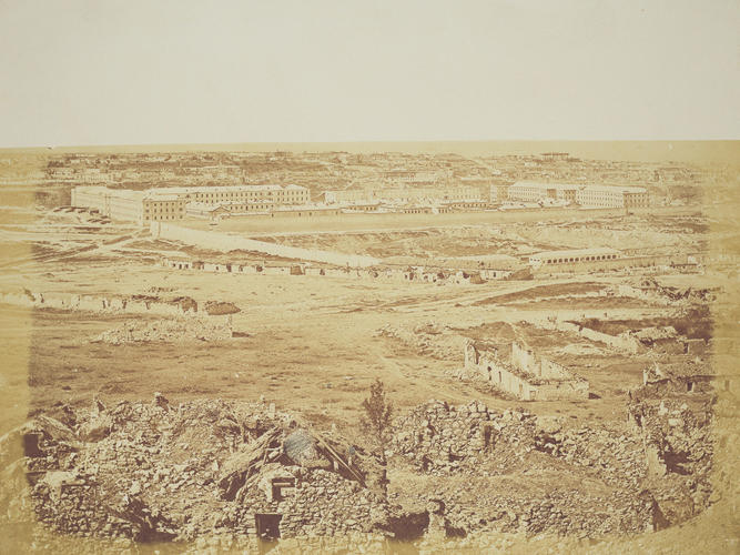 Sebastopol from the Malakoff No. 1. [Crimean War photographs by Robertson]
