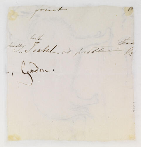 Master: PRINCESS VICTORIA SKETCHES 1
Item: Bijou on board the Emerald