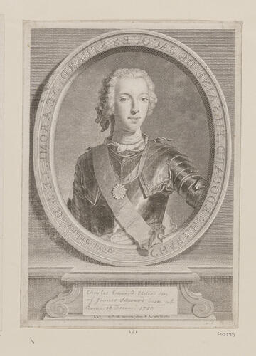 CHARLES EDOUARD, FILS AINE DE JACQUES STUARD