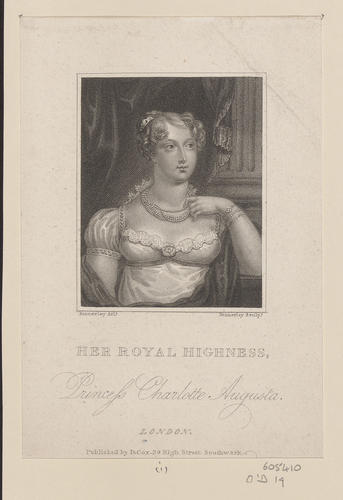 HER ROYAL HIGHNESS, Princess Charlotte Augusta