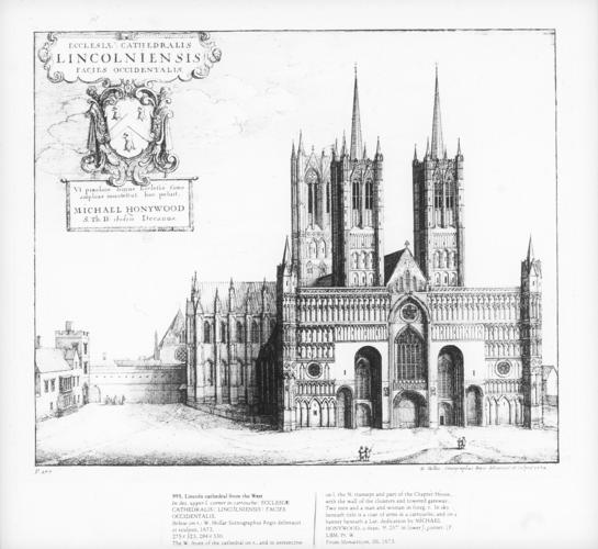Lincoln Cathedral from west Lincoln Cathedral from west