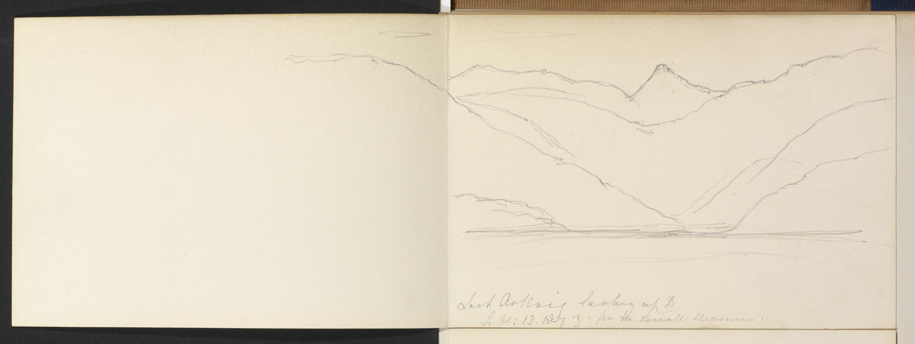 Master: SKETCHES BY QUEEN VICTORIA II
Item: Ben Nevis from the Caledonian Canal & Loch Arkaig