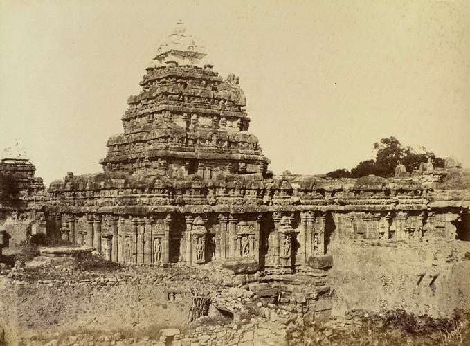 The Virupaksha Temple at Pattadakal The Virupaksha Temple at Pattadakal