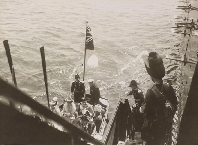 King Edward VII and Queen Alexandra in the Bay of Reval, 1908 King Edward VII and Queen Alexandra in the Bay of Reval, 1908