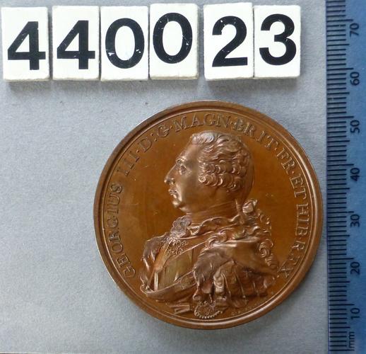 Medal commemorating the Preservation of King George III from Assassination Medal commemorating the Preservation of King George III from Assassination
