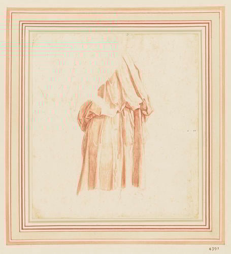 A draped torso A draped torso