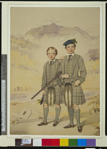 Prince Arthur and Prince Leopold