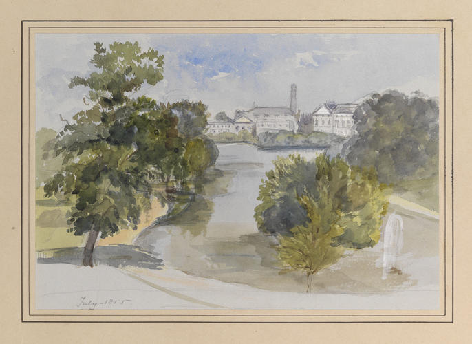 Master: Queen Victoria's Sketchbook 1855-1860
Item: A lake