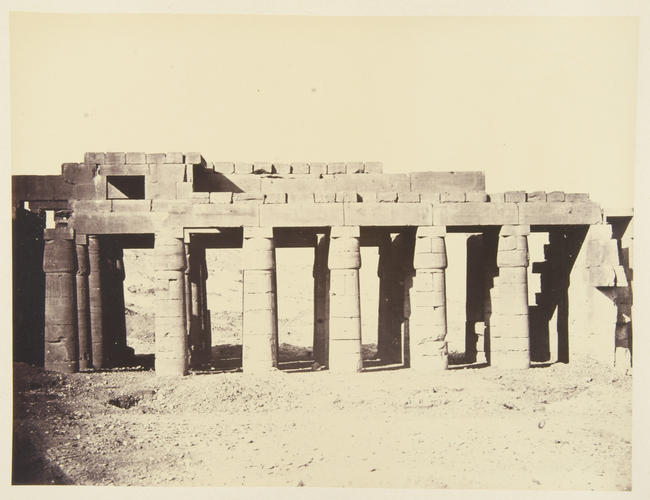 The Memnonium [Ramesseum], Thebes