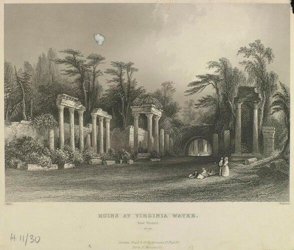 Ruins at Virginia Water, Near Windsor Ruins at Virginia Water, Near Windsor