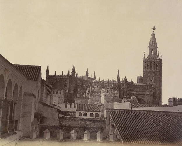 View of Cathedral from Alcazar, Seville