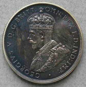 British West Africa. Proof florin, 1913 British West Africa. Proof florin, 1913
