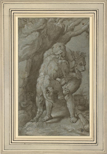 Hercules and the Lion Hercules and the Lion