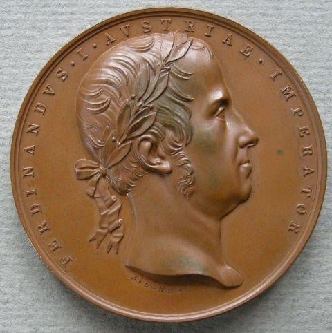Austria. Medal commemorating the inauguration of a monument to the Emperor Francis I on the Burgplatz, Vienna Austria. Medal commemorating the inauguration of a monument to the Emperor Francis I on the Burgplatz, Vienna