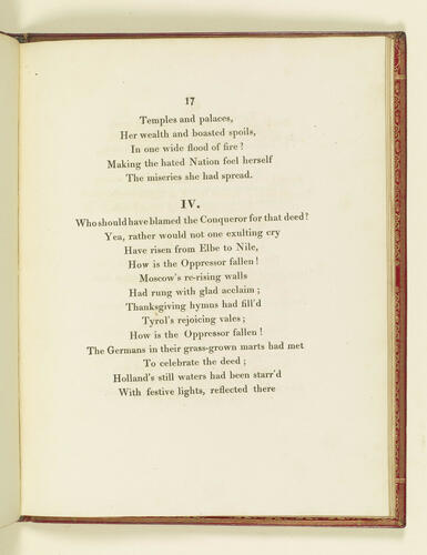 Carmen Triumphale, for the commencement of the year 1814 / by Robert Southey . With: Odes to His Royal Highness the Prince Regent, His Imperial Majesty the Emperor of Russia and His Majesty the King of Prussia / by Robert Southey