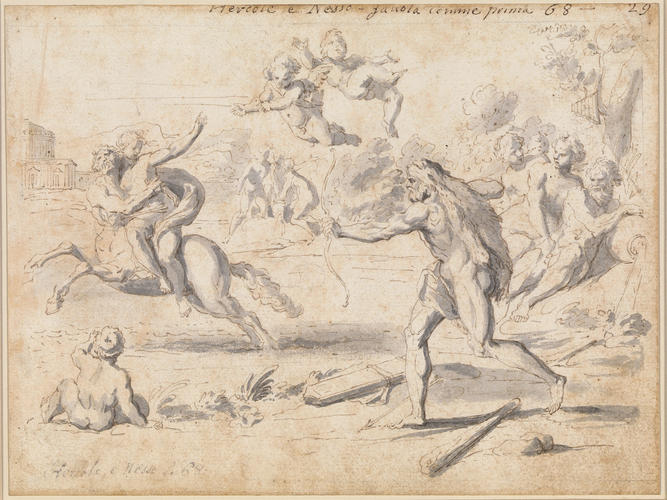 Hercules, Nessus and Deianira Hercules, Nessus and Deianira