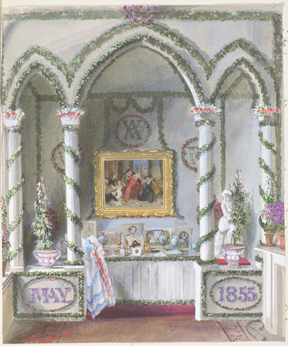 Queen Victoria's Birthday Table at Osborne, 24 May 1855