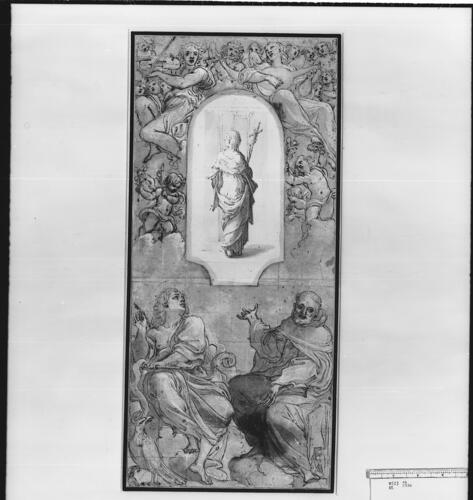 Saints and Angels in Adoration