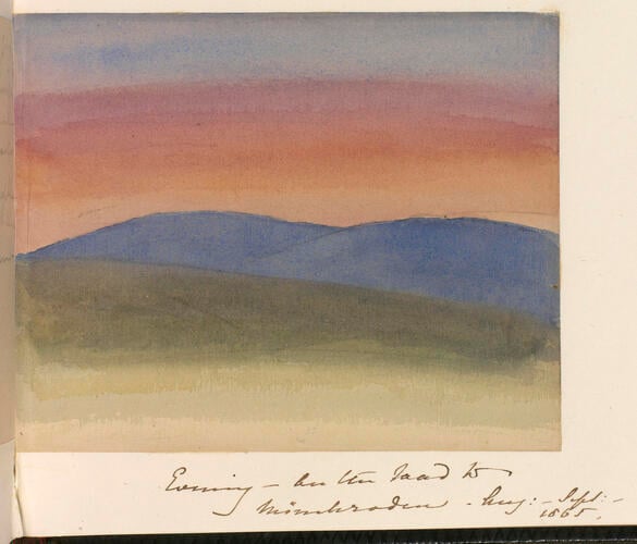 Master: SKETCHES FROM NATURE V. R. 1863 TO 1867
Item: On the road to Mönchröden
