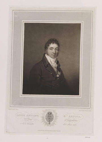 LOUIS ANTOINE D'ARTOIS Duc d'Angouleme LOUIS ANTOINE D'ARTOIS Duc d'Angouleme