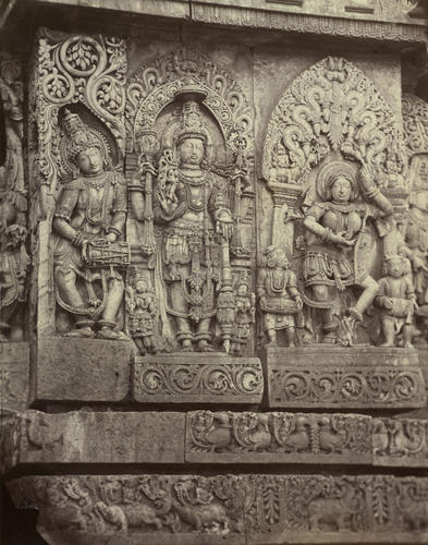 Sculptures from the Southern Vimana at the Temple of Hullabeed Sculptures from the Southern Vimana at the Temple of Hullabeed