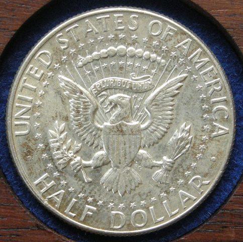 U. S. A. Half dollar, 1964 U. S. A. Half dollar, 1964