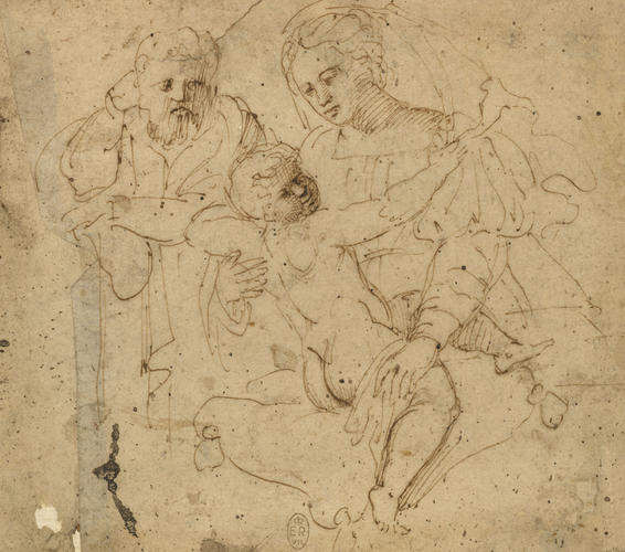The Virgin and Child with St Joseph The Virgin and Child with St Joseph
