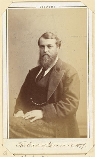 The Earl of Dunmore. 1877. [Royal Household Portraits. Volume 55. ]
