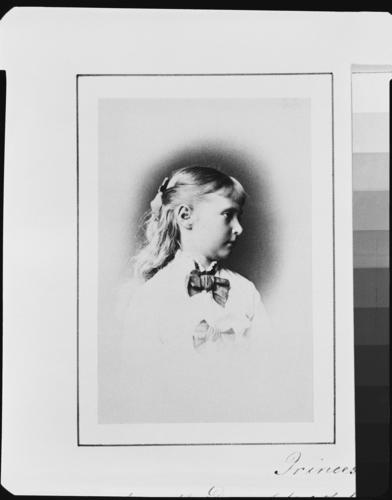 Princess Alice of Hesse, 1878 [in Portraits of Royal Children Vol. 23 1878-79]