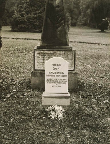 The grave of Jack, King Edward VII's favourite terrier, Dublin
