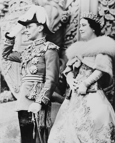 King George VI and Queen Elizabeth attend a session of the Canadian Parliament King George VI and Queen Elizabeth attend a session of the Canadian Parliament
