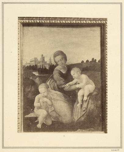 The Virgin and Child with the Infant Baptist [`The Esterhazy Madonna?]
