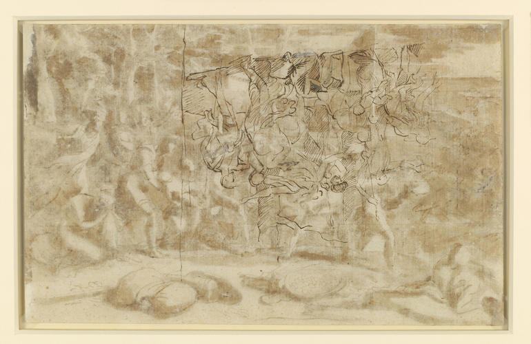 The Saving of the Infant Pyrrhus The Saving of the Infant Pyrrhus