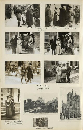 Page 34 of Queen Mary's Album, volume 18, 20 June 1916 to 20 September 1918 Page 34 of Queen Mary's Album, volume 18, 20 June 1916 to 20 September 1918