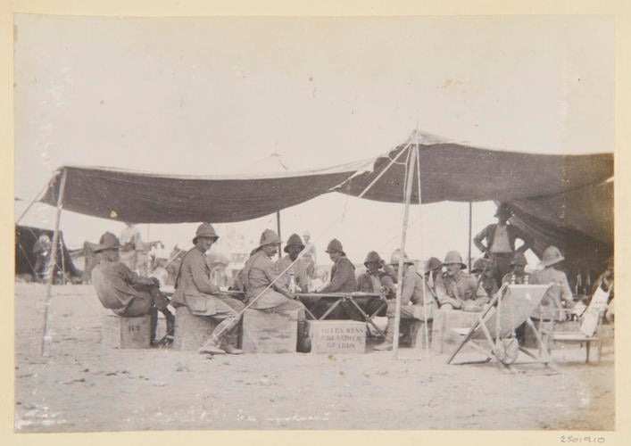 Omdurman: Officers' Mess, 1st Battalion Grenadier Guards [Khartoum 1898]