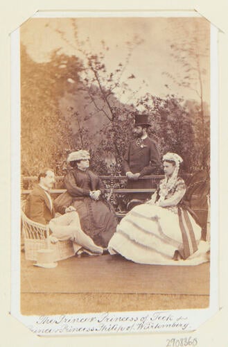 The Prince and Princess of Teck, and Prince and Princess Philipp of Württemberg The Prince and Princess of Teck, and Prince and Princess Philipp of Württemberg