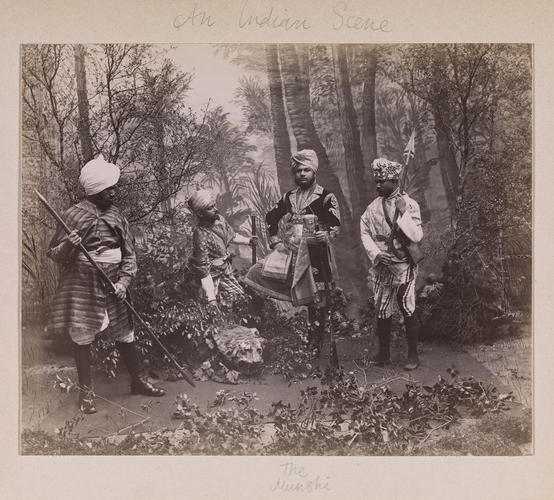 Balmoral Tableaux-Vivants. 'An Indian Scene'