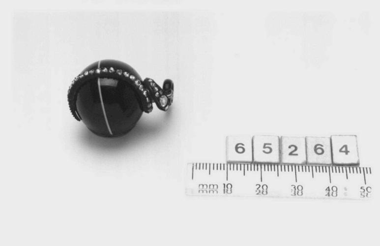 Locket containing hair of princess Mary, Duchess of Gloucester (1776-1857)