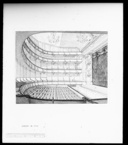 Interior of the Theatre Royal Covent Garden