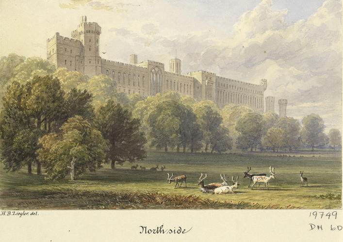Windsor Castle: north front