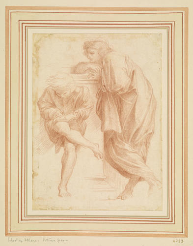 School of Athens: two figures School of Athens: two figures