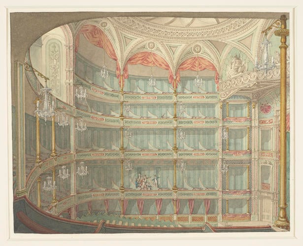 Interior of the Late Theatre Royal, Drury Lane
