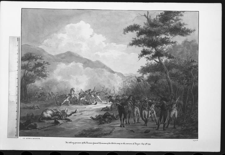 The Capture of the Russian General Herman at Bergen. 19 Sep 1799 The Capture of the Russian General Herman at Bergen. 19 Sep 1799