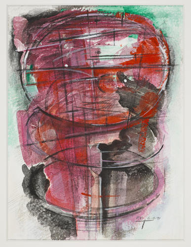 Three Circles (drawing for sculpture) Three Circles (drawing for sculpture)