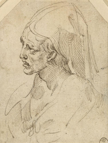 The head of a woman The head of a woman