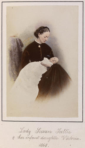 Lady Susan Grant-Suttie and her daughter Victoria, 1868